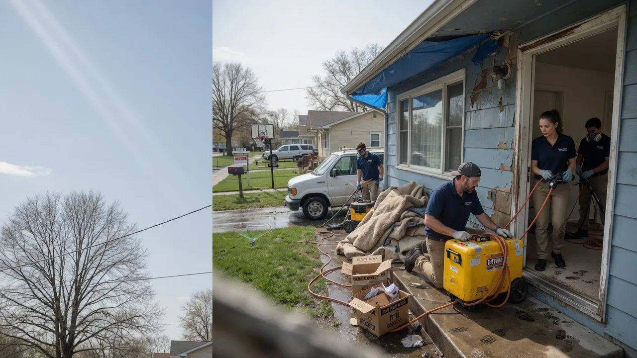 Basement Flood Cleanup in Kirby, OH near me